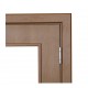 HINGE FOR DOORS AND WINDOWS 100x90x2.5 / NICKEL MAT